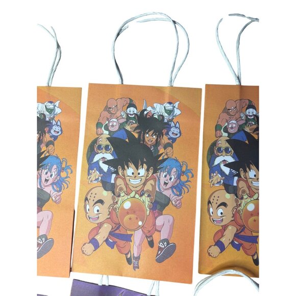 Dragon Ball Z 12 Pack Paper Party Birthday Goody Bags Decorations - Picture 6 of 6